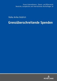 Grenzueberschreitende Spenden (eBook, ePUB) - Raika Voldrich, Voldrich