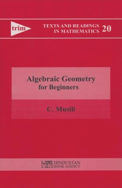 Algebraic Geometry for Beginners (eBook, PDF) - Musili, C.