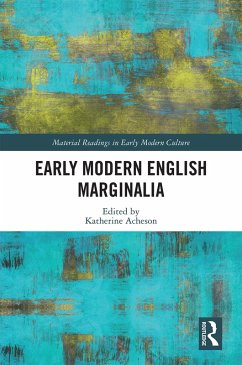 Early Modern English Marginalia (eBook, PDF)