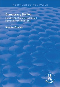 Democracy Denied (eBook, PDF) - Thomas, Nicholas