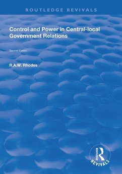 Control and Power in Central-local Government Relations (eBook, PDF) - Rhodes, R. A. W.