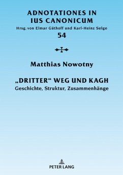 Dritter Weg und KAGH (eBook, ePUB) - Matthias Nowotny, Nowotny