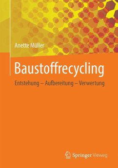 Baustoffrecycling (eBook, PDF) - Müller, Anette