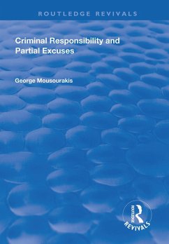 Cover Criminal Responsibility and Partial Excuses (eBook, PDF)