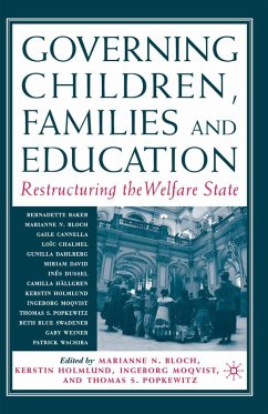 Cover Governing Children, Families and Education (eBook, PDF)