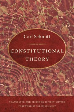 Constitutional Theory (eBook, PDF) - Carl Schmitt, Schmitt