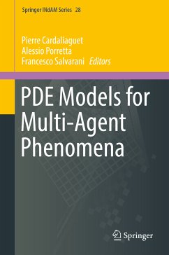 PDE Models for Multi-Agent Phenomena (eBook, PDF)