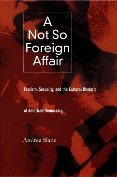 Not So Foreign Affair (eBook, PDF) - Andrea Slane, Slane