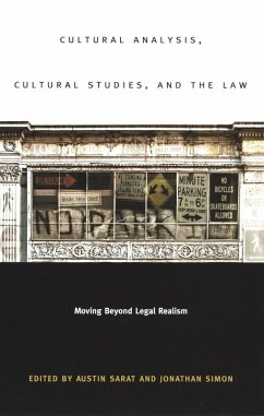 Cultural Analysis, Cultural Studies, and the Law (eBook, PDF)