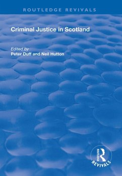 Cover Criminal Justice in Scotland (eBook, PDF)