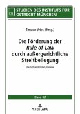 Die Foerderung der Rule of Law durch auergerichtliche Streitbeilegung (eBook, ePUB)