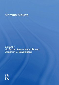 Criminal Courts (eBook, PDF) - Kupchik, Aaron