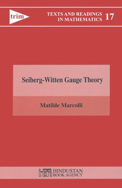 Seiberg Witten Gauge Theory (eBook, PDF) - Marcolli, Matilde