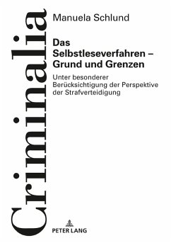 Das Selbstleseverfahren - Grund und Grenzen (eBook, ePUB) - Manuela Schlund, Schlund