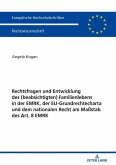 Rechtsfragen und Entwicklung des (beabsichtigten) Familienlebens in der EMRK, der EU-Grundrechtecharta und dem nationalen Recht am Mastab des Art. 8 EMRK (eBook, ePUB)