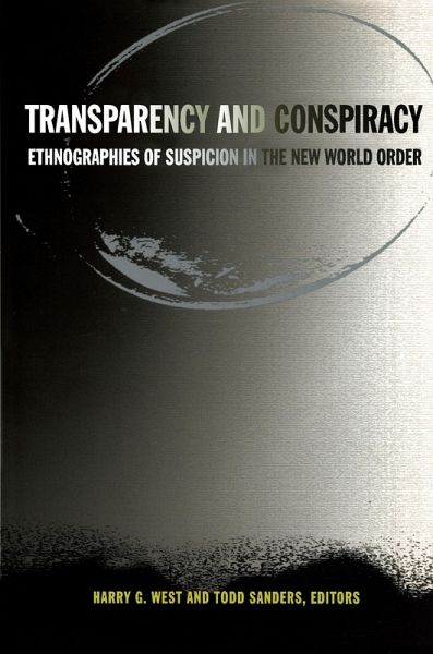Transparency and Conspiracy (eBook, PDF) Transparency and Conspiracy (eBook, PDF)