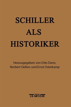 Schiller als Historiker (eBook, PDF)