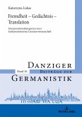Fremdheit - Gedaechtnis - Translation (eBook, ePUB)