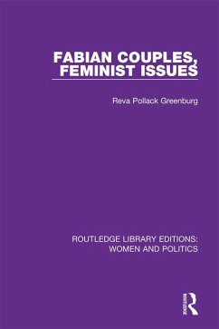 Fabian Couples, Feminist Issues (eBook, PDF) - Greenburg, Reva Pollack