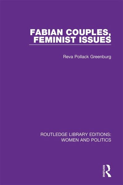 Fabian Couples, Feminist Issues (eBook, PDF) Fabian Couples, Feminist Issues (eBook, PDF)