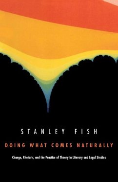 Doing What Comes Naturally (eBook, PDF) - Stanley Fish, Fish