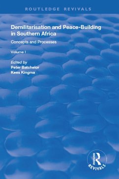 Cover Demilitarisation and Peace-Building in Southern Africa (eBook, ePUB)