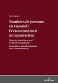 Personennamen im Spanischen / Nombres de persona en espanol (eBook, ePUB)