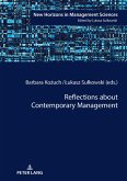 Reflections about Contemporary Management (eBook, ePUB)