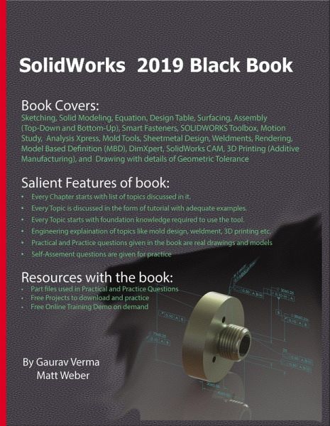 SolidWorks 2019 Black Book (eBook, ePUB) SolidWorks 2019 Black Book (eBook, ePUB)