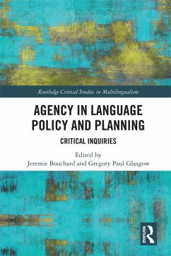 Cover Agency in Language Policy and Planning: (eBook, ePUB)