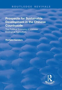 Prospects for Sustainable Development in the Chinese Countryside (eBook, PDF) - Sanders, Richard