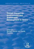 Human Impact on Environment and Sustainable Development in Africa (eBook, PDF)