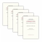 Commentarii AD Homeri Iliadem Pertinentes AD Fidem Codicis Laurentiani Editi (5 Vols Set, Incl. Indices)