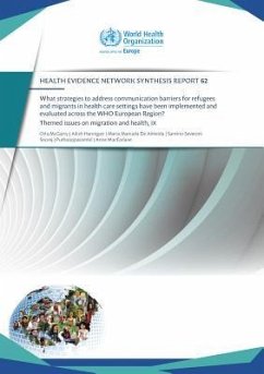 What Strategies to Address Communication Barriers for Refugees and Migrants in Health Care Settings Have Been Implemented and Evaluated Across the - Centers of Disease Control