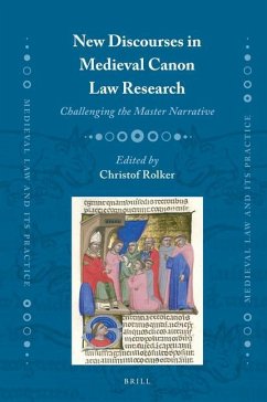 New Discourses in Medieval Canon Law Research