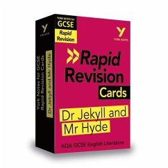 York Notes for AQA GCSE Rapid Revision Cards: The Strange Case of Dr Jekyll and Mr Hyde catch up, revise and be ready for and 2023 and 2024 exams and assessments - Rooney, Anne