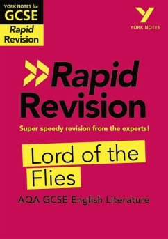 York Notes for AQA GCSE (9-1) Rapid Revision Guide: Lord of the Flies - catch up, revise and be ready for the 2025 and 2026 exams - Kemp, Beth