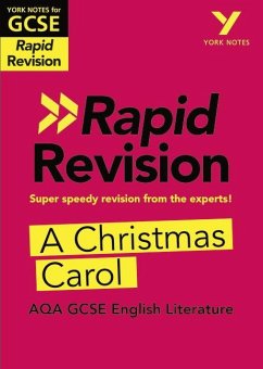 York Notes for AQA GCSE (9-1) Rapid Revision: A Christmas Carol - catch up, revise and be ready for the 2025 and 2026 exams - Lockwood, Lyn