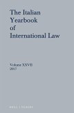 Italian Yearbook of International Law 27 (2017)