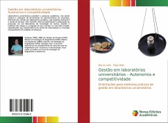 Gestão em laboratórios universitários - Autonomia e competitividade - Leão, Marcio;Diniz, Tiago