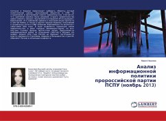 Analiz informacionnoj politiki prorossijskoj partii PSPU (noqbr' 2013)
