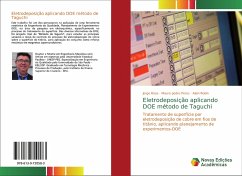 Eletrodeposição aplicando DOE método de Taguchi - Rosa, Jorge;Peres, Mauro pedro;Robin, Alain