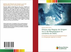 Efeitos das Regras de Origem no CI de Moçambique no contexto da SADC - Sambo, Michael Godet