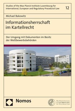 Informationsherrschaft im Kartellrecht (eBook, PDF) - Bakowitz, Michael