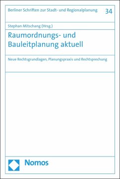 Raumordnungs- und Bauleitplanung aktuell (eBook, PDF)