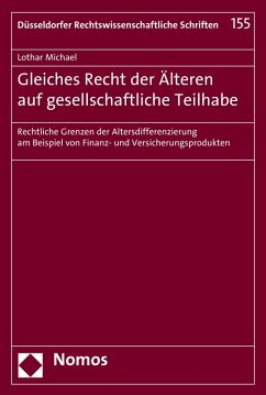 Gleiches Recht der Älteren auf gesellschaftliche Teilhabe (eBook, PDF) - Michael, Lothar