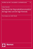 Das Recht der Reproduktionsmedizin de lege lata und de lege ferenda (eBook, PDF)