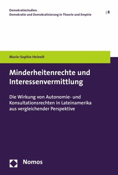 Minderheitenrechte und Interessenvermittlung (eBook, PDF) - Heinelt, Marie-Sophie