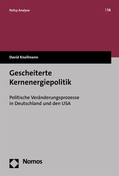 Cover Gescheiterte Kernenergiepolitik (eBook, PDF)