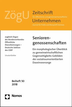 Seniorengenossenschaften (eBook, PDF) - Köstler, Ursula